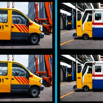 Here are three image prompts based on the provided text, focusing on different aspects of global labor market challenges and international trade: